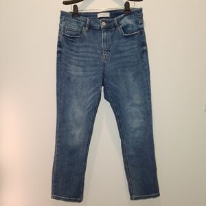 LOVERVET by Vervet Jeans High Rise Size 14 Style LV1035-P Cut 50352 Light Blue